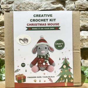 Creative Crochet Set Festive Mouse
