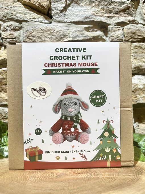 Creative Crochet Set Festive Mouse