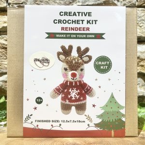 Creative Crochet Set Festive Reindeer
