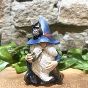 Wizard With Owl Ornament
