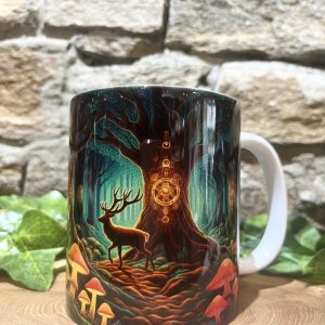 Magickal Psychedelic Forest Mug