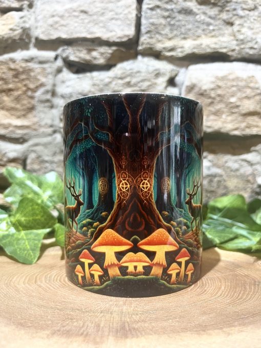 Magickal Psychedelic Forest Mug - Image 2