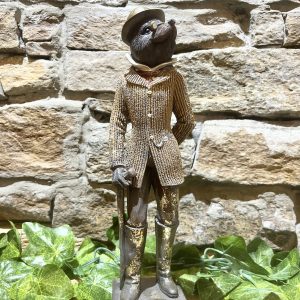 Dapper Animal Figurine Mole