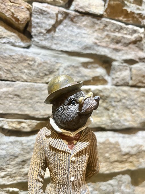 Dapper Animal Figurine Mole - Image 2
