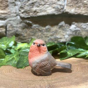 Baby Robin Ornament Looking Right