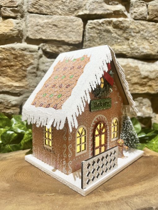 Light Up Gingerbread Bakery House - Image 2