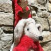 Cosy Festive Mouse Reindeer Antlers - Image 2