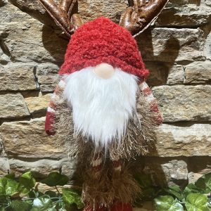 Fluffy Standing Gonk Reindeer Antlers