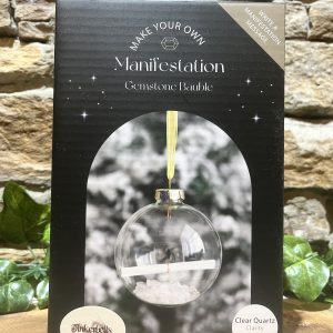 Crystal Manifesting Bauble Clear Quartz