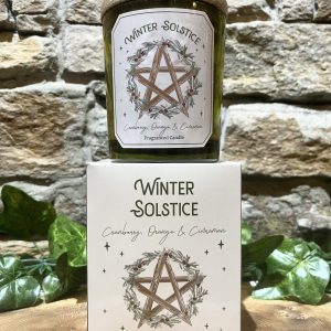 Winter Solstice Candle Cranberry, Orange & Cinnamon