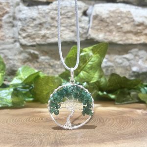 Aventurine Tree of Life Necklace