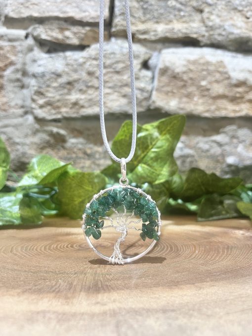 Aventurine Tree of Life Necklace