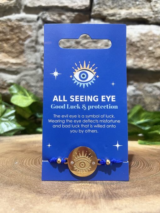 All Seeing Eye Protection Bracelet