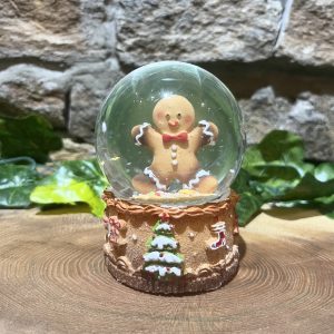 Gingerbread Man Snow Globe
