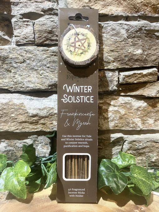 Winter Solstice Incense Set Frankincense & Myrrh