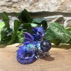 Crystal Orb Dragon Blue