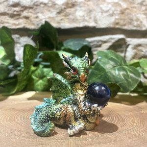 Crystal Orb Dragon Green