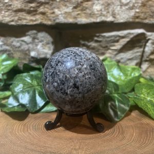 Indigo Gabbro Crystal Sphere 6.5cm