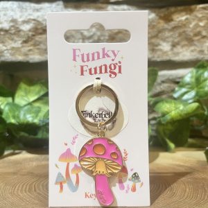 Funky Funghi Toadstool Keyring