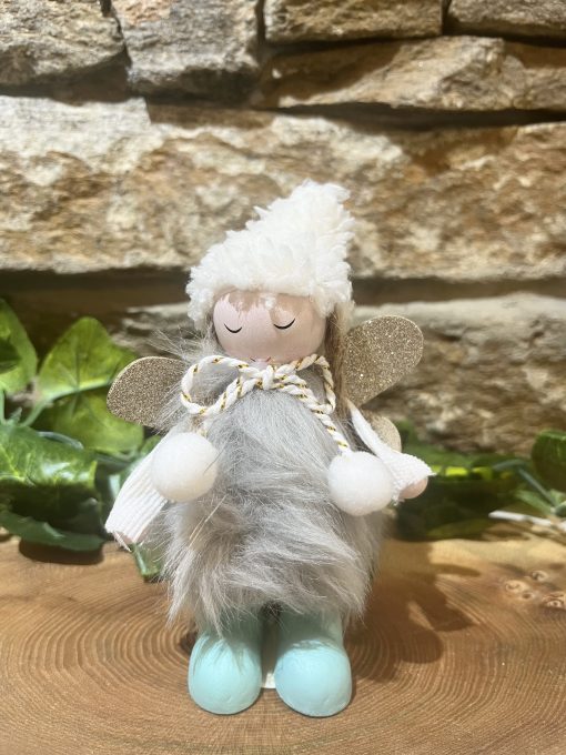 Fluffy Snow Fairy Grey