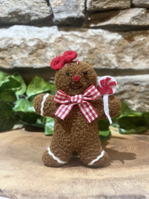 Felt Gingerbread Hanger Candy Lollipop