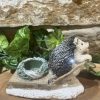 Frosted Hedgehog T.Light Holder - Image 2