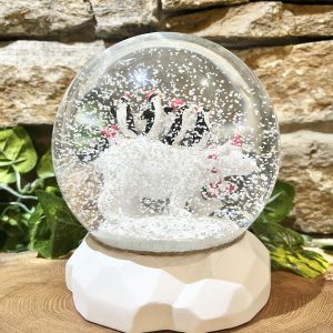 Polar Bear & Penguins Snowglobe Large
