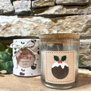 Christmas Pudding Candle