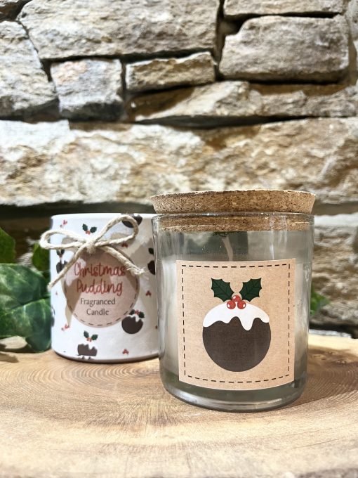 Christmas Pudding Candle