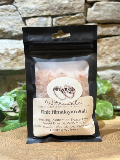 Pink Himalayan Salt Pouch Healing & Manifestation