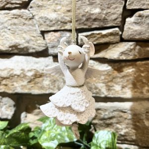 Mouse Ballerina Hanging Bauble