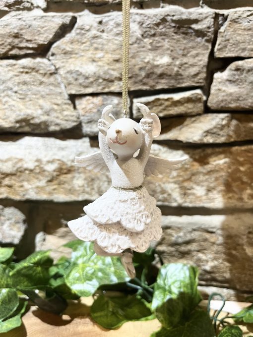 Mouse Ballerina Hanging Bauble