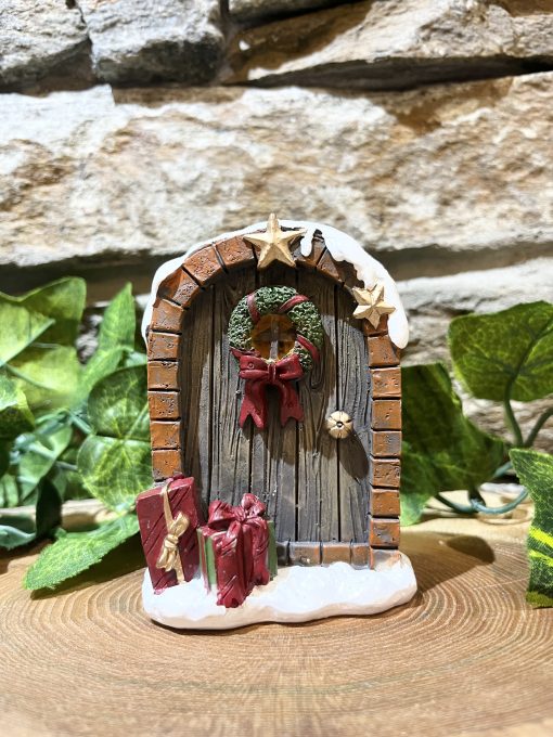 Little Traditional Festive Fairy Door
