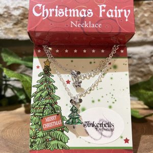 Sparkling Christmas Tree Necklace
