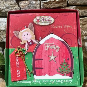 Christmas Fairy Door with Magic Key Set