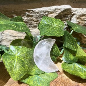 Rose Quartz Crystal Moon 5cm