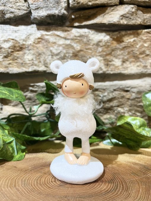Sparkling Snow Child Ornament