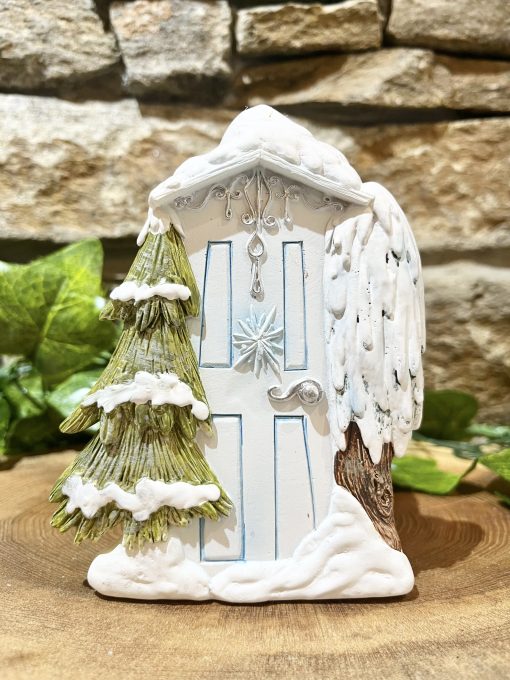 Snowy Ice Fairy Door
