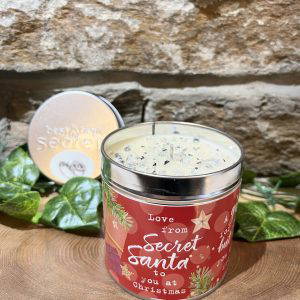 Secret Santa Sparkling Candle