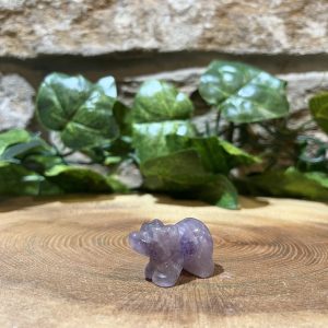 Amethyst Crystal Bear 3cm