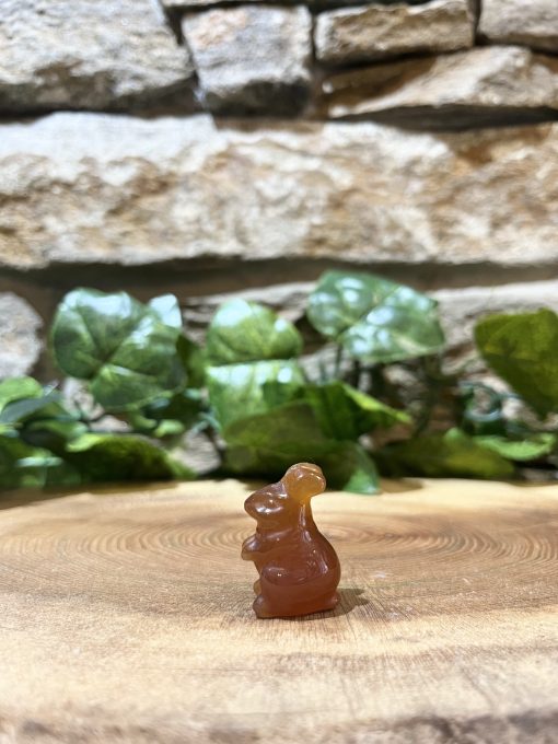 Carnelian Crystal Bunny Rabbit 2.5cm