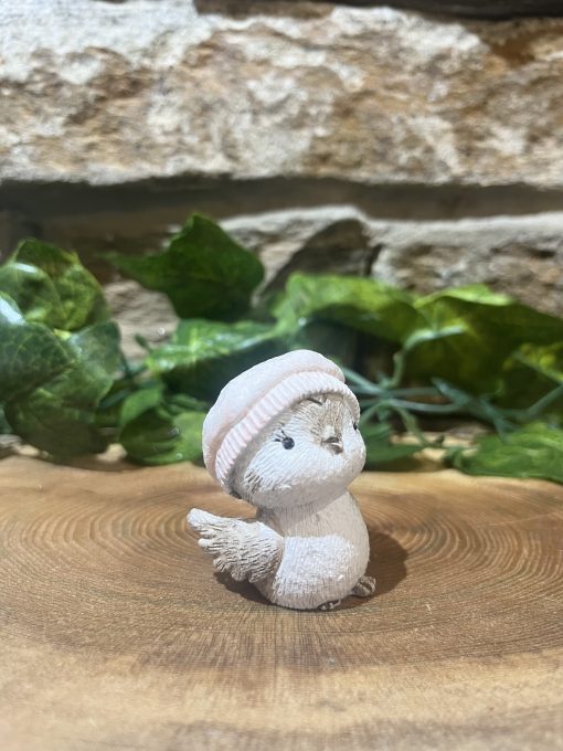 Little Festive Bird Pink Hat
