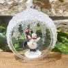 Large Frosted Snowman Bauble