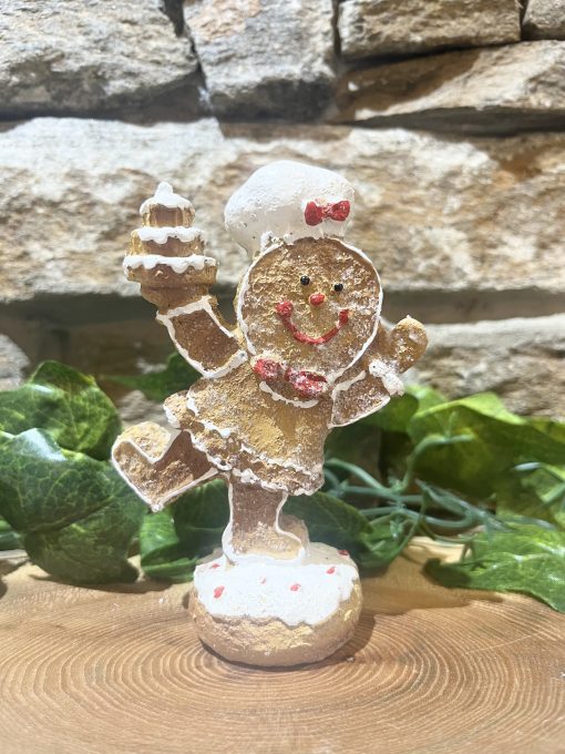 Sparkling Gingerbread Baker Ornament