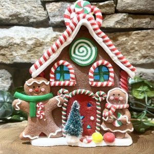 Light Up Gingerbread House Colour Changing
