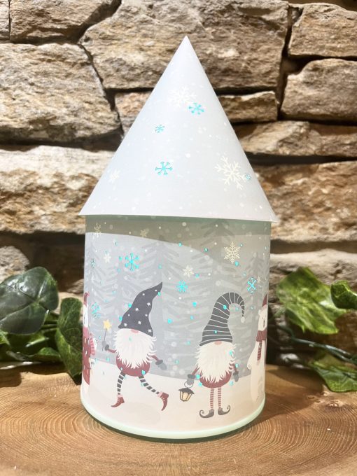Snowy Friends LED Colour Change Lantern - Image 2