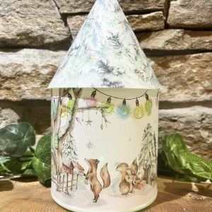 Woodland Celebration LED Colour Change Lantern