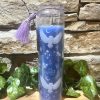 Midnight Owl Lavender Glass Tube Candle