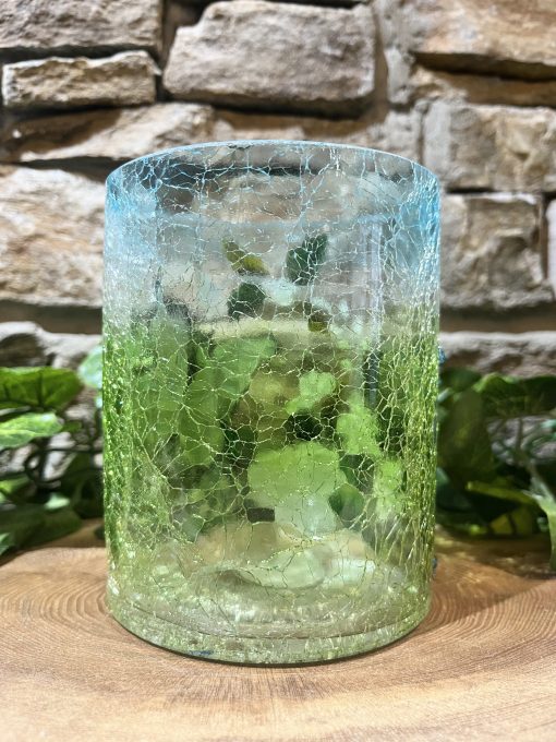 Large Crackled Butterfly T.Light Holder - Image 2