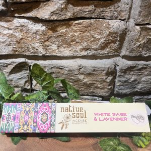 Native Soul Incense Smudge Sticks White Sage and Lavender